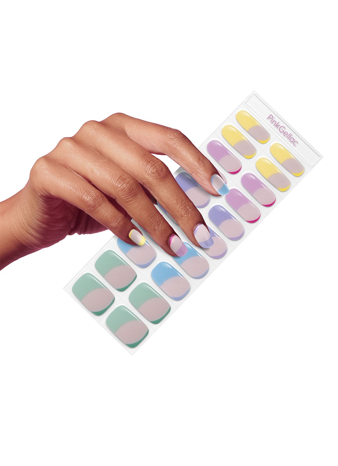 Pink Gellac Gel Stickers - nagelstickers - voorkant 2 pastel dream