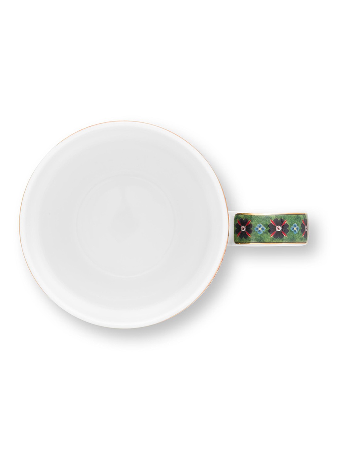 Pip Studio Berry Blues mok  - achterkant donkerblauw