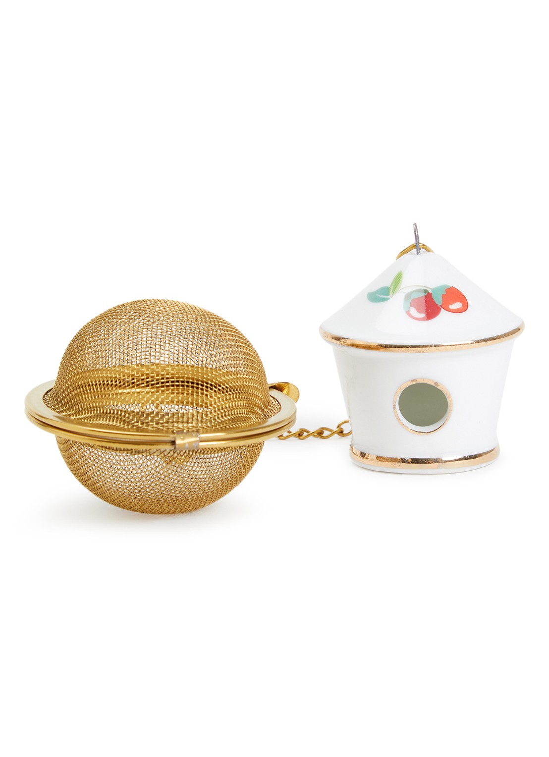 Pip Studio Birdhouse theezeef 3,5 cm - voorkant multicolor