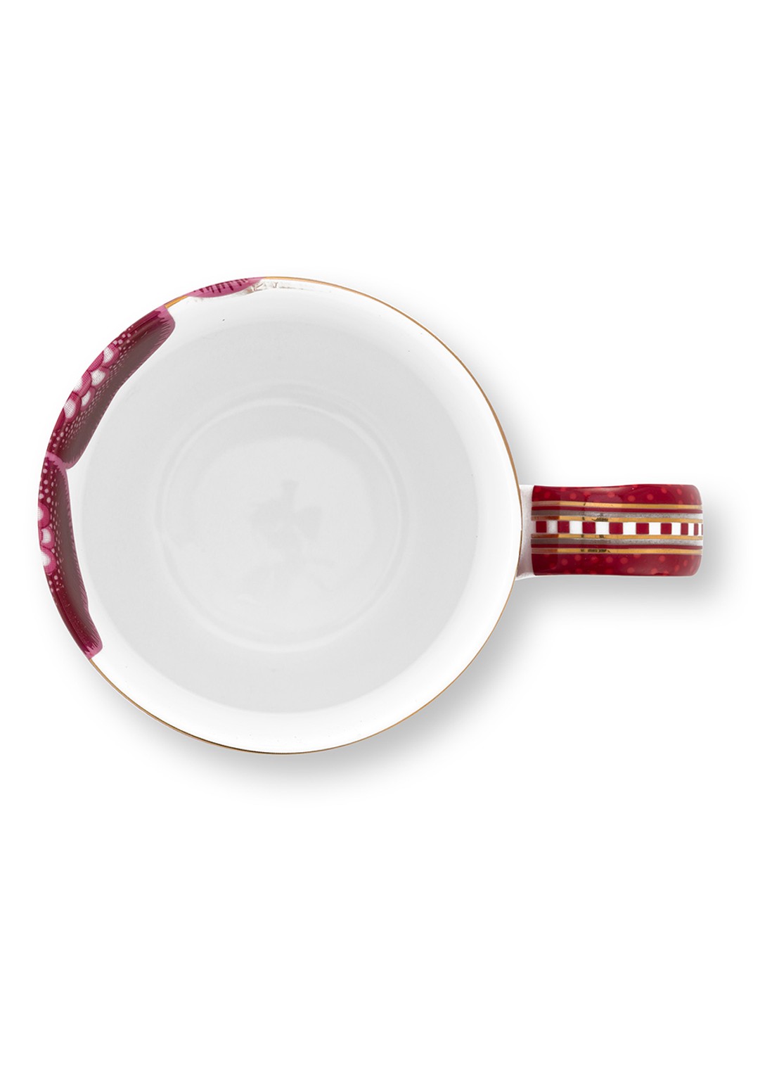 Pip Studio Blooming Tales Fantasy kopje set van 2 - detail 5 donkerrood