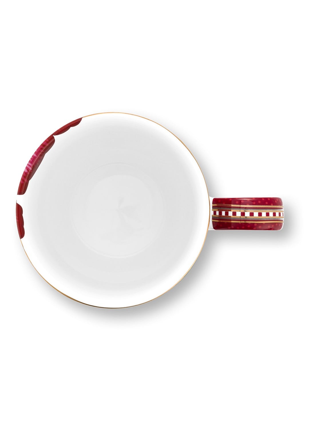 Pip Studio Blooming Tales Fantasy mok - detail 4 donkerrood