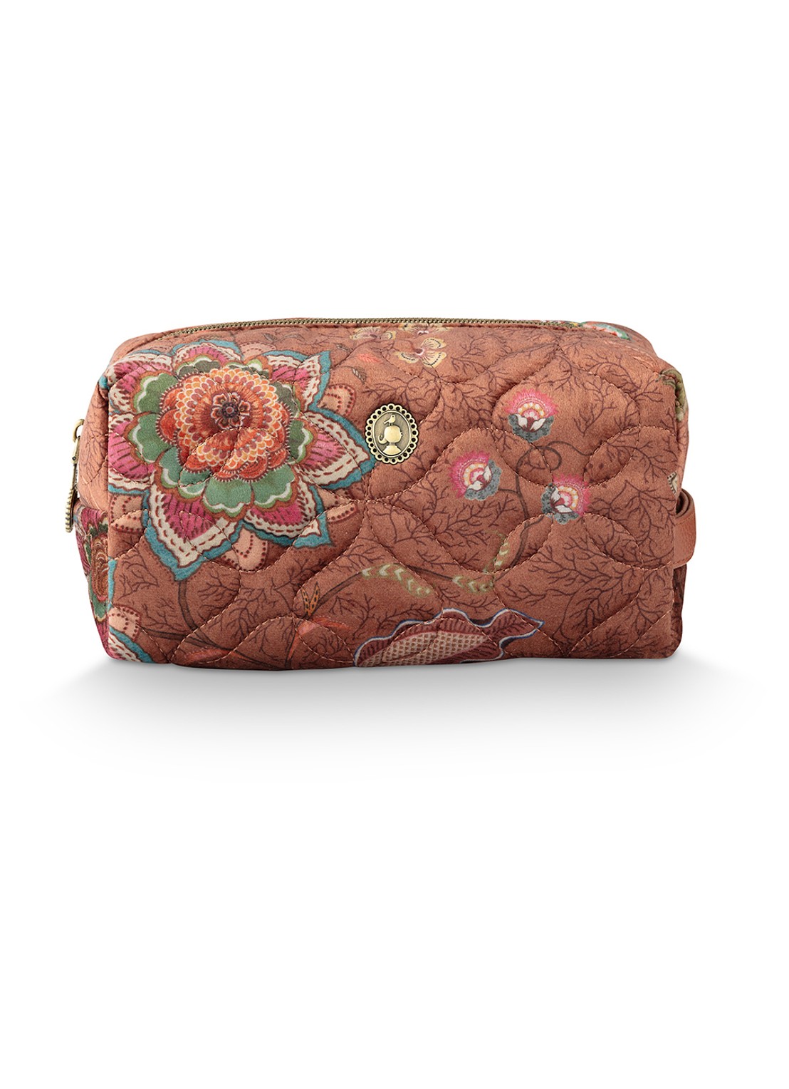 Pip Studio Coco Mumbai Morning beautycase - voorkant 3 bruin