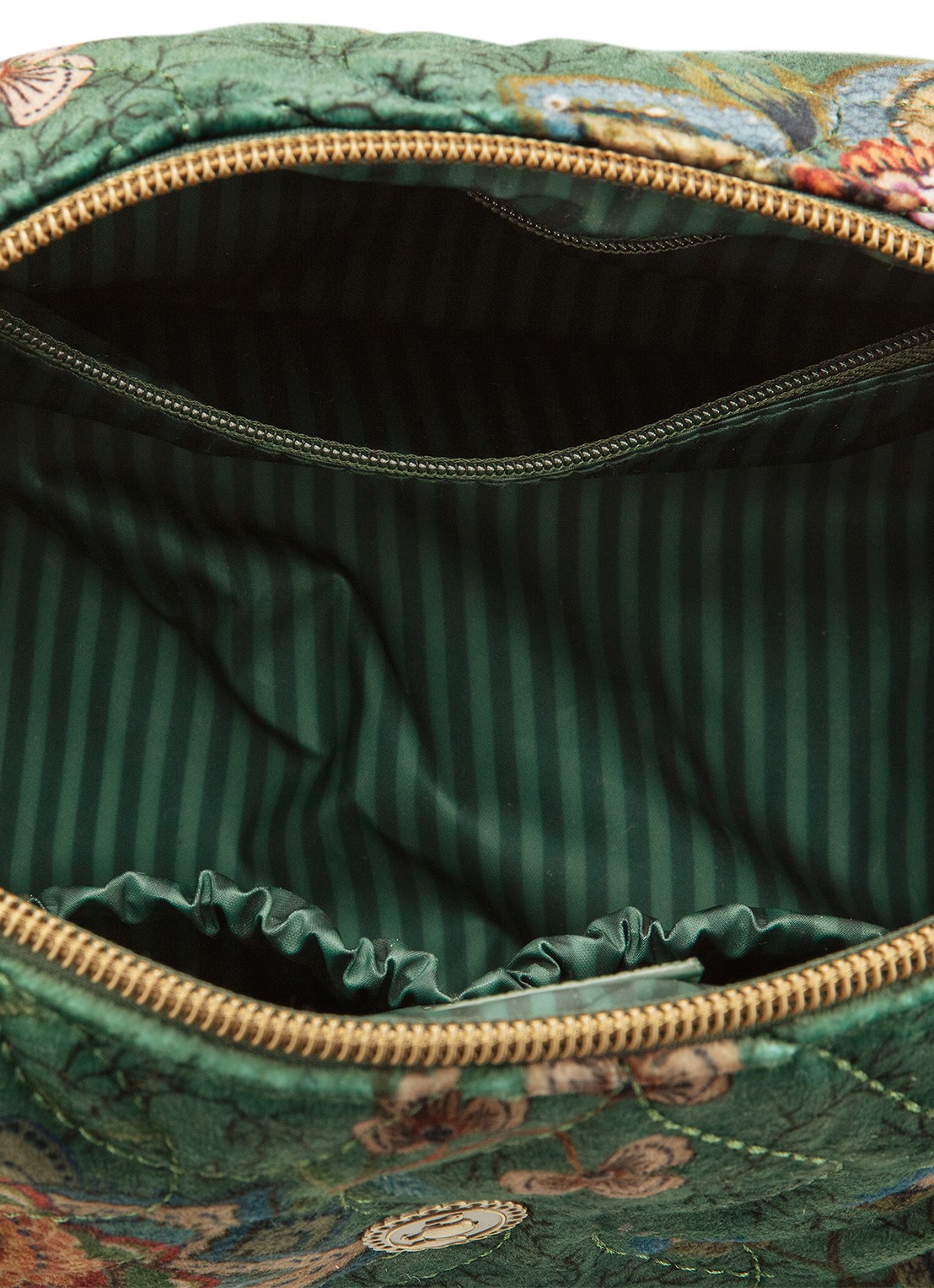 Pip Studio Coco Mumbai Morning beautycase - detail groen