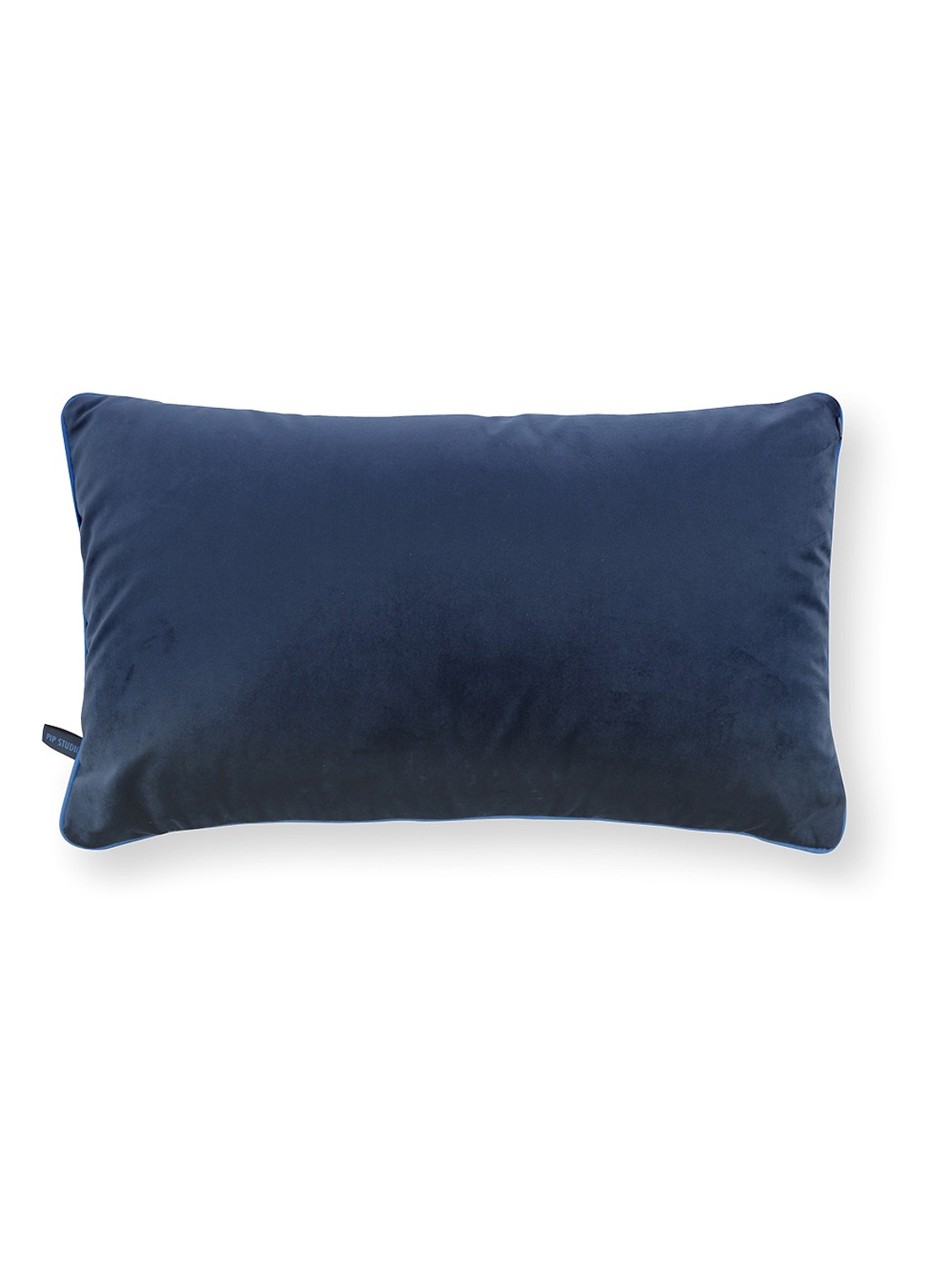 Pip Studio Darjeeling Days sierkussen 55 x 33 cm - achterkant 5 blauw