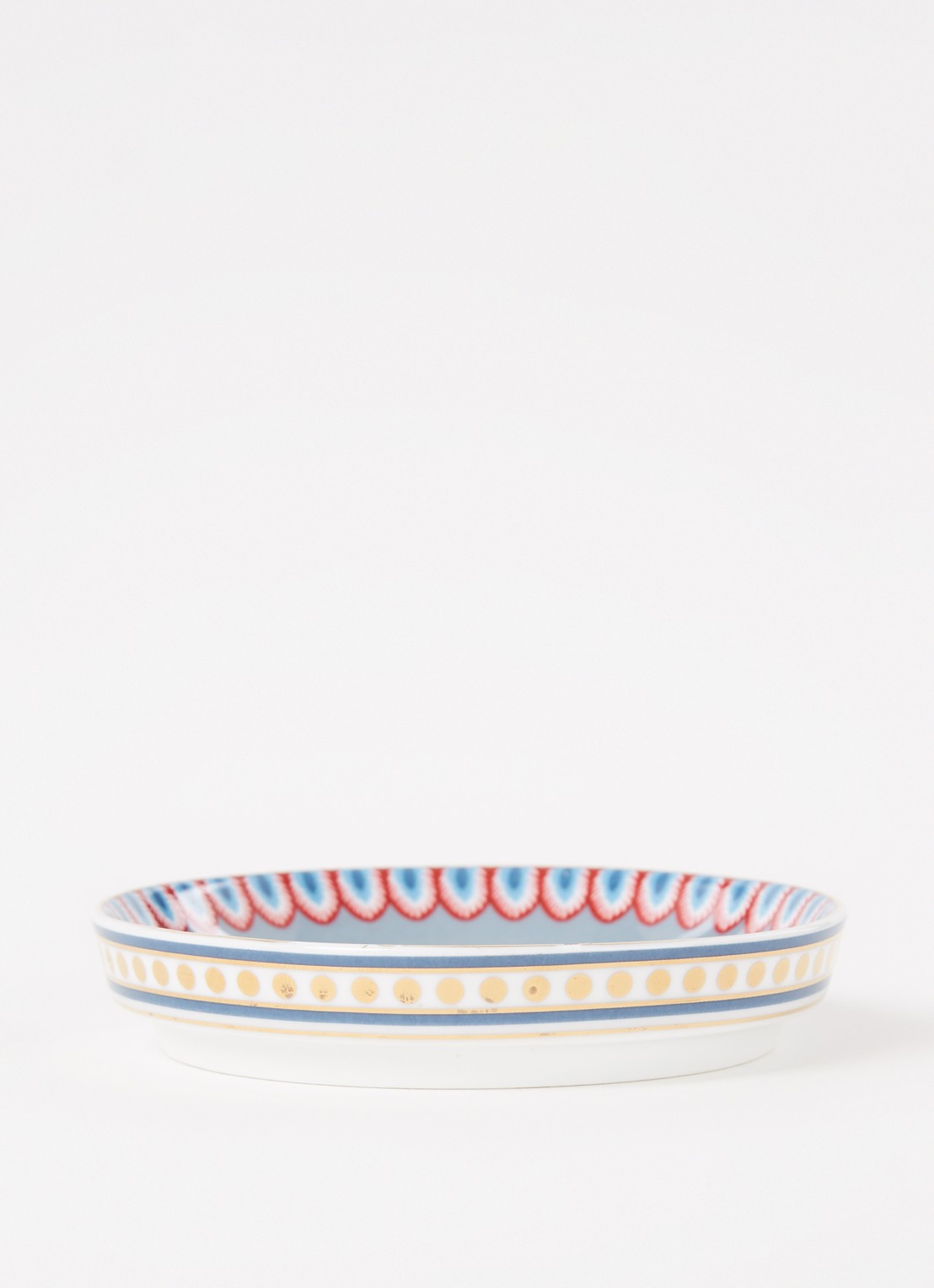 Pip Studio Flower Festival theetip 9 cm - voorkant 3 blauwgrijs