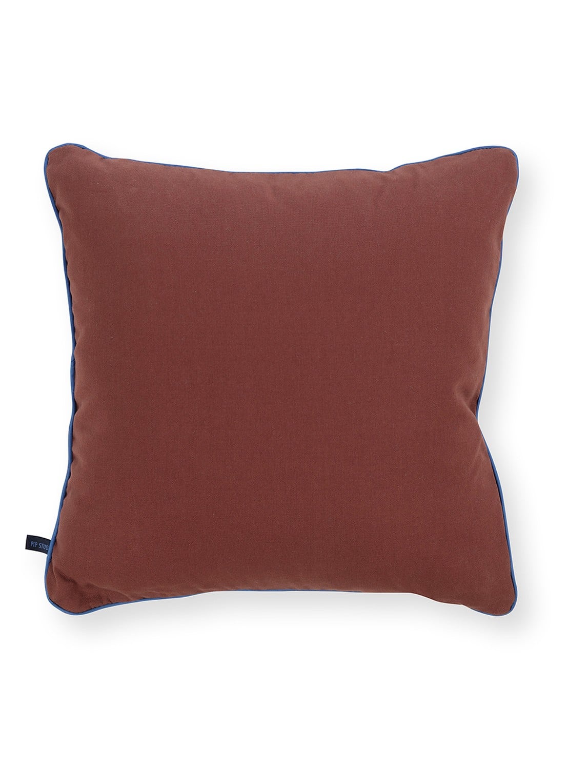 Pip Studio Giyani sierkussen 50 x 50 cm - achterkant blauw