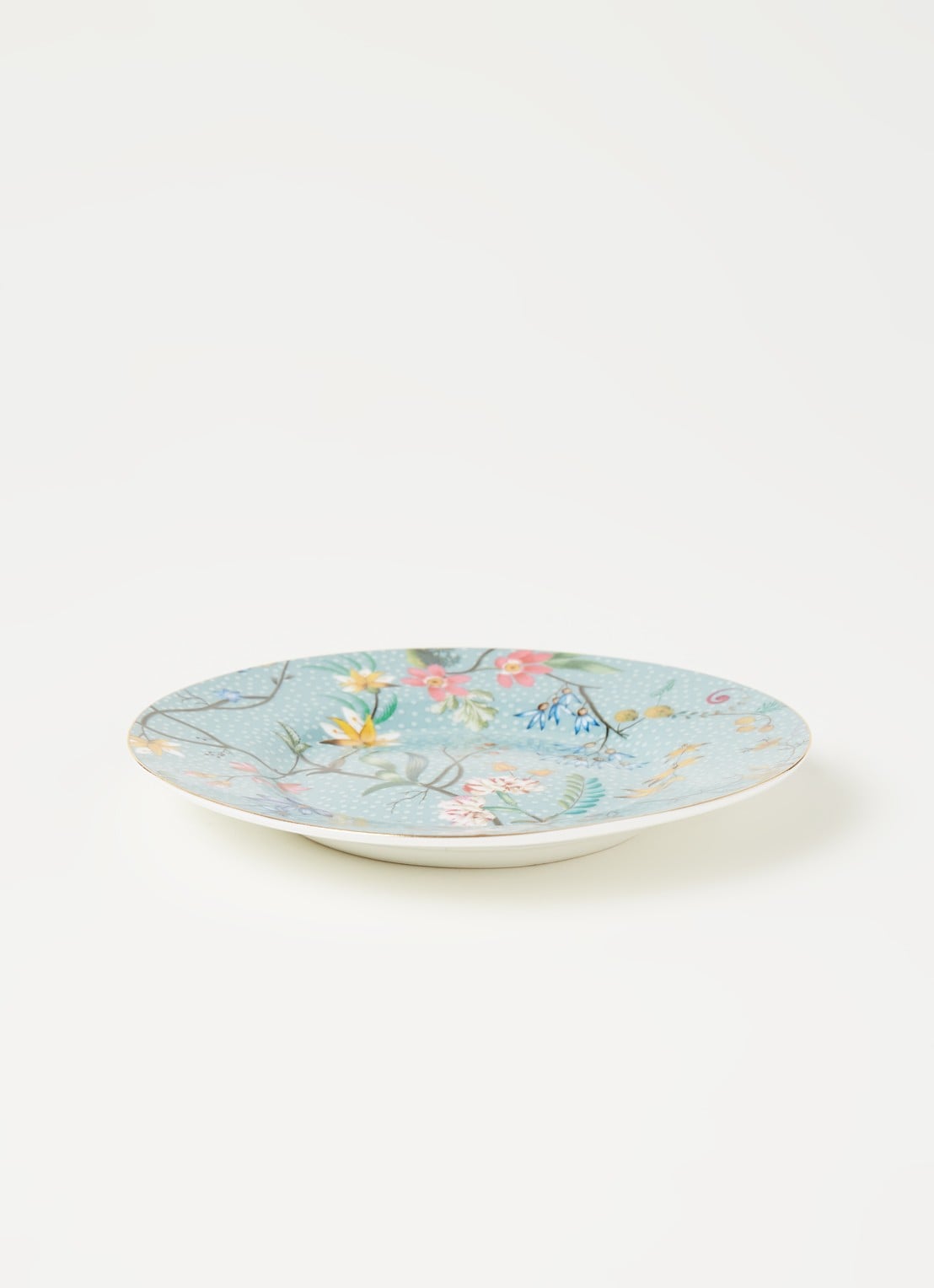 Pip Studio Jolie gebaksbordje 12 cm - voorkant 3 zeegroen