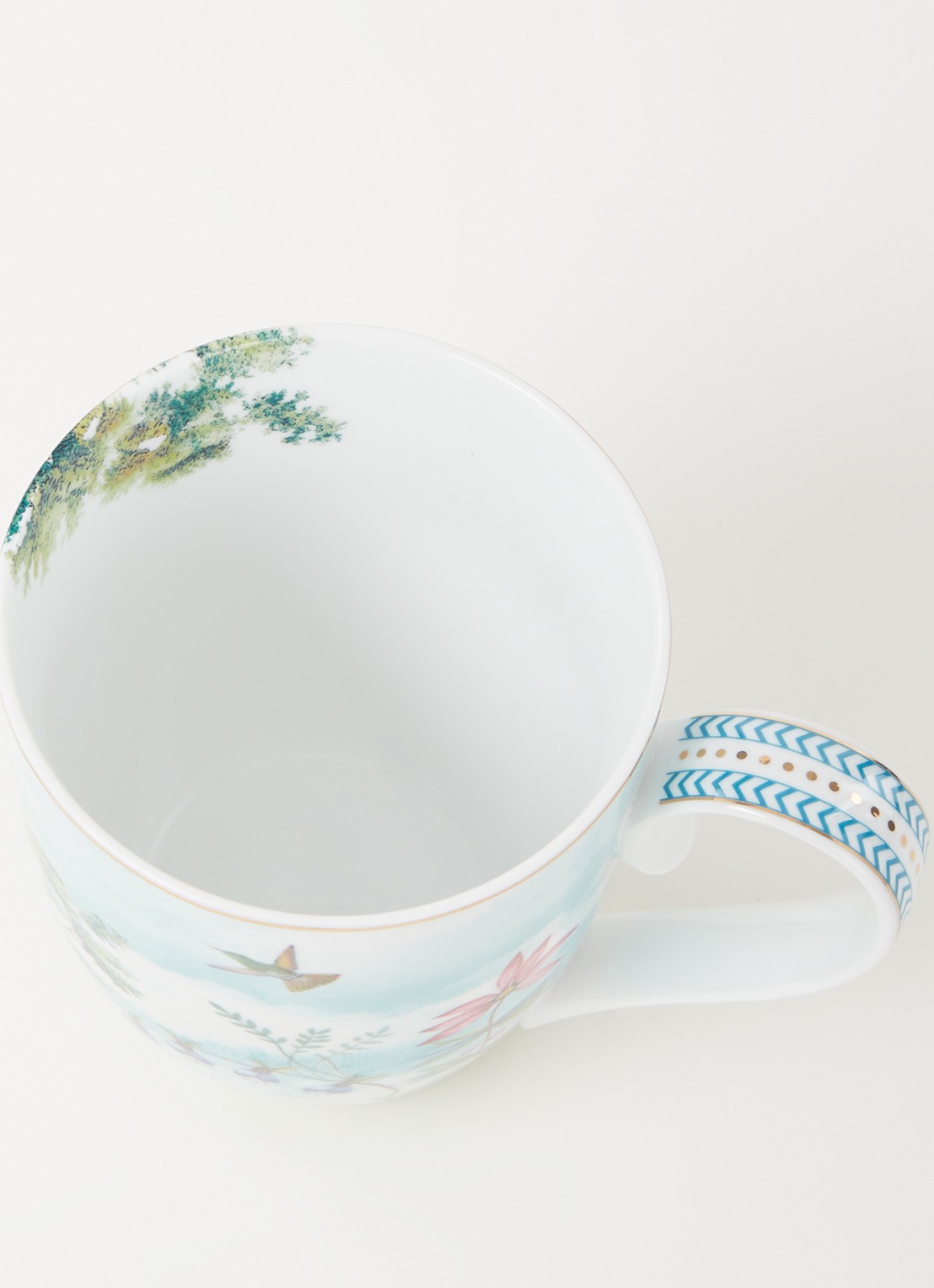 Pip Studio Jolie XL mok 45 cl - detail blauw