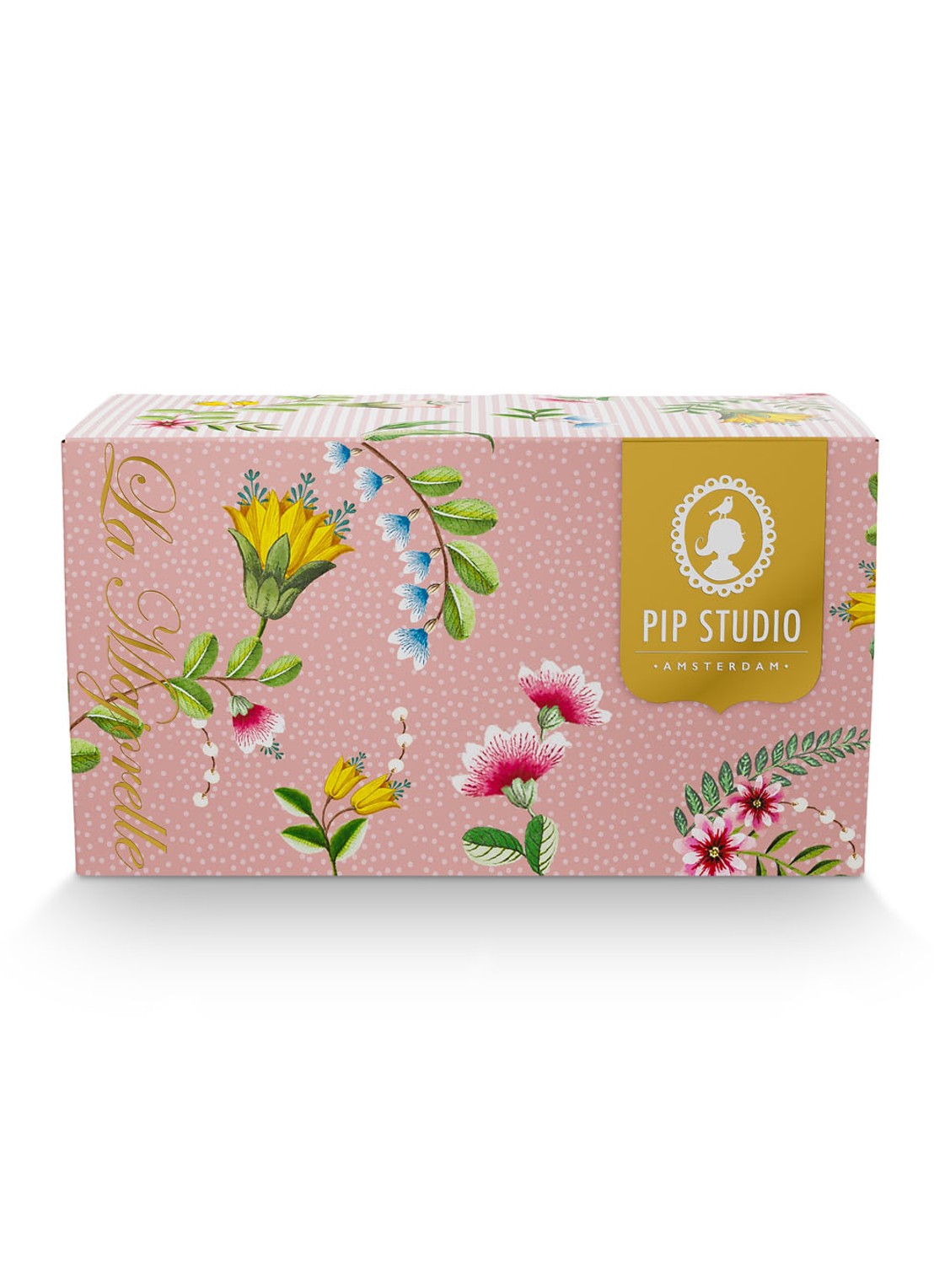 Pip Studio La Majorelle kopje 14,5 cl set van 2 - detail 4 roze