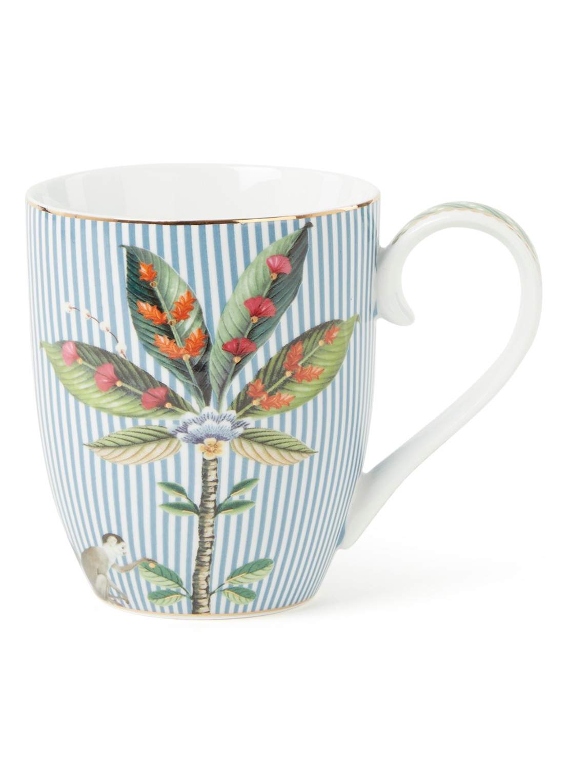 Pip Studio La Majorelle mok 45 cl - voorkant blauw