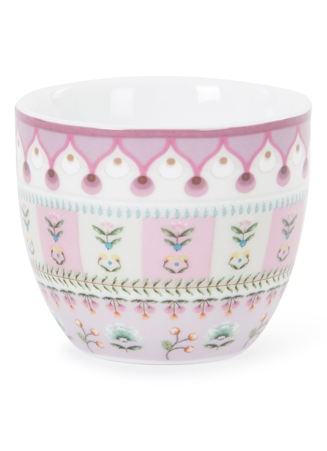 Pip Studio Lily & Lotus eierdop 4 cm - voorkant lila