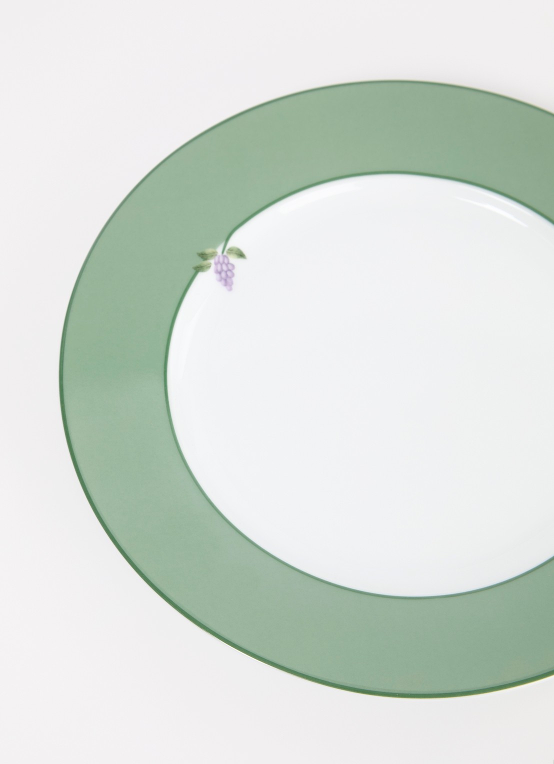 Pip Studio Lily & Lotus ontbijtbord 23 cm - detail groen