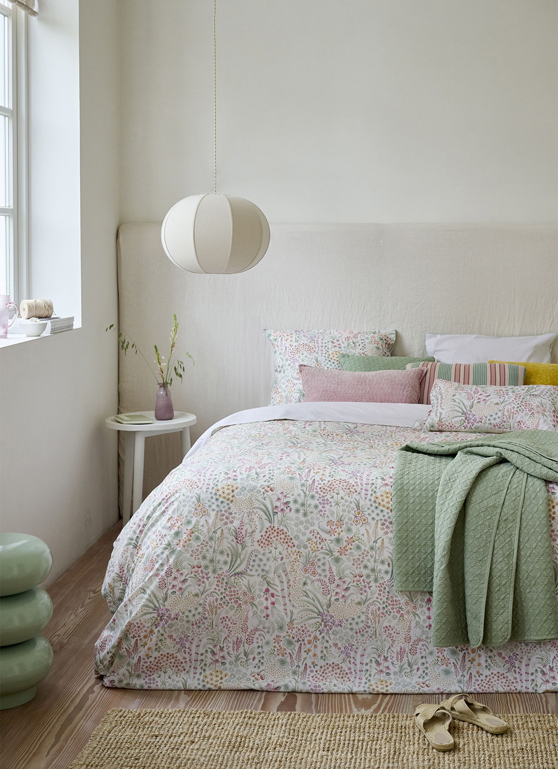 Pip Studio Lodi Garden dekbedovertrekset - inclusief kussenslopen - voorkant 7 gebroken wit