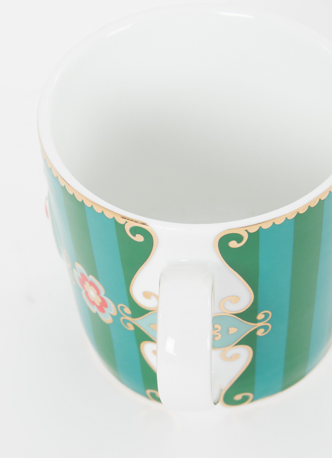 Pip Studio Love Birds Medaillon espressokopje 15 cl - voorkant 2 donkergroen