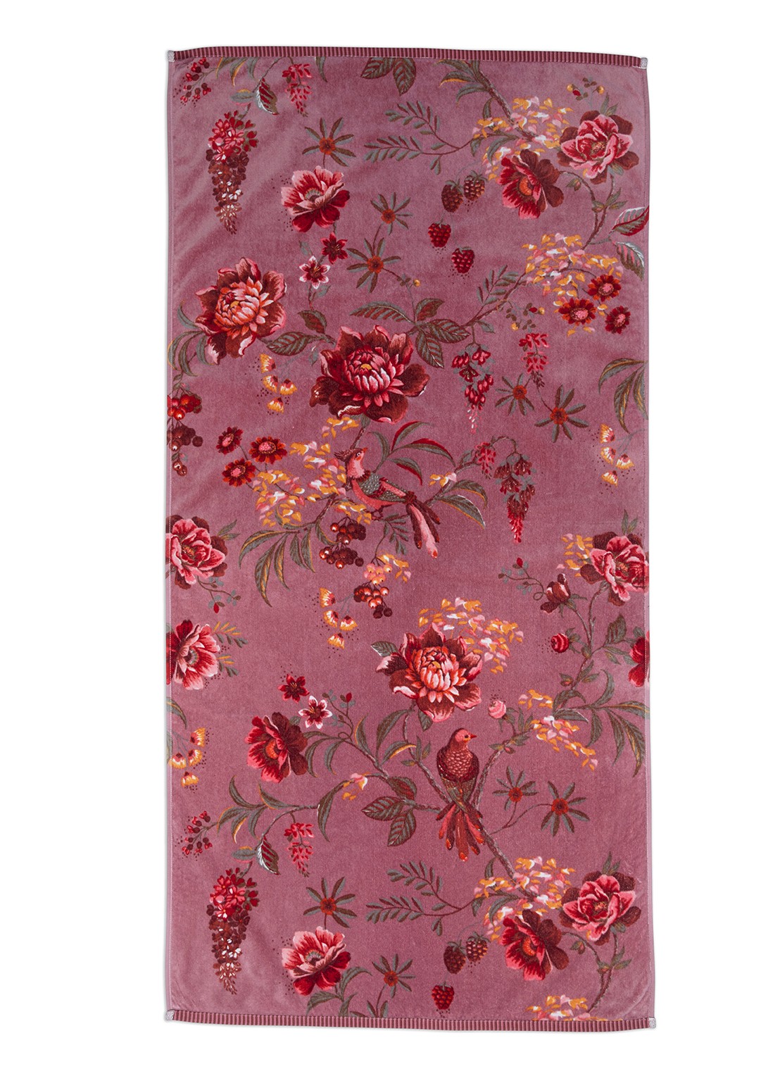 Pip Studio Mauve badlaken 140 x 70 cm - voorkant paars