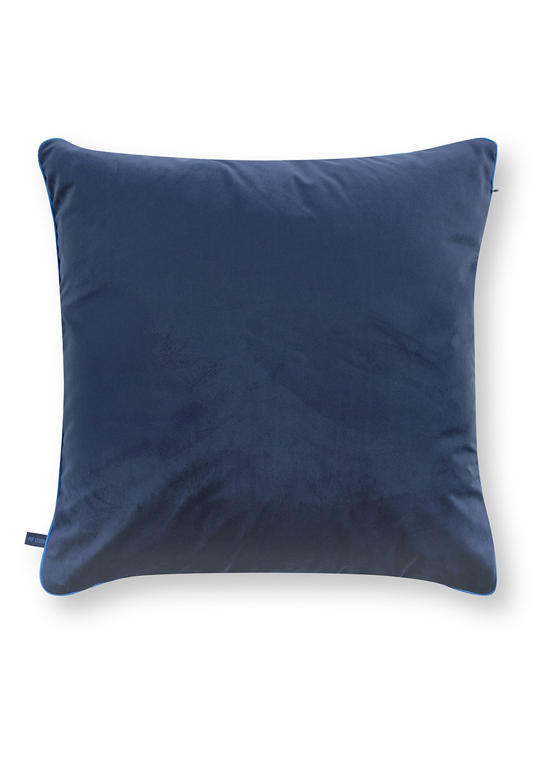 Pip Studio Mumbai Morning sierkussen 60 x 60 cm - achterkant 3 blauw