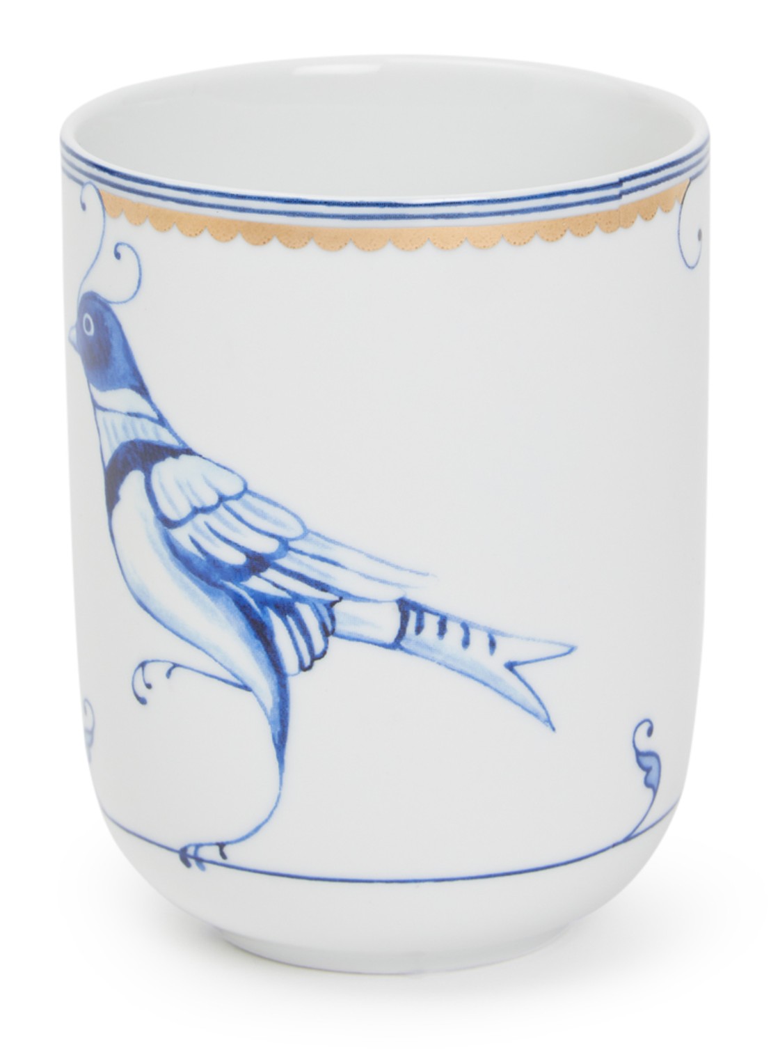 Pip Studio Pip & The Blue Bird kopje 25 cl - voorkant wit