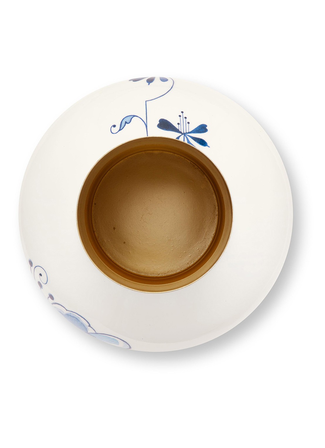 Pip Studio Pip & The Blue Bird vaas 36 cm - achterkant 6 blauw