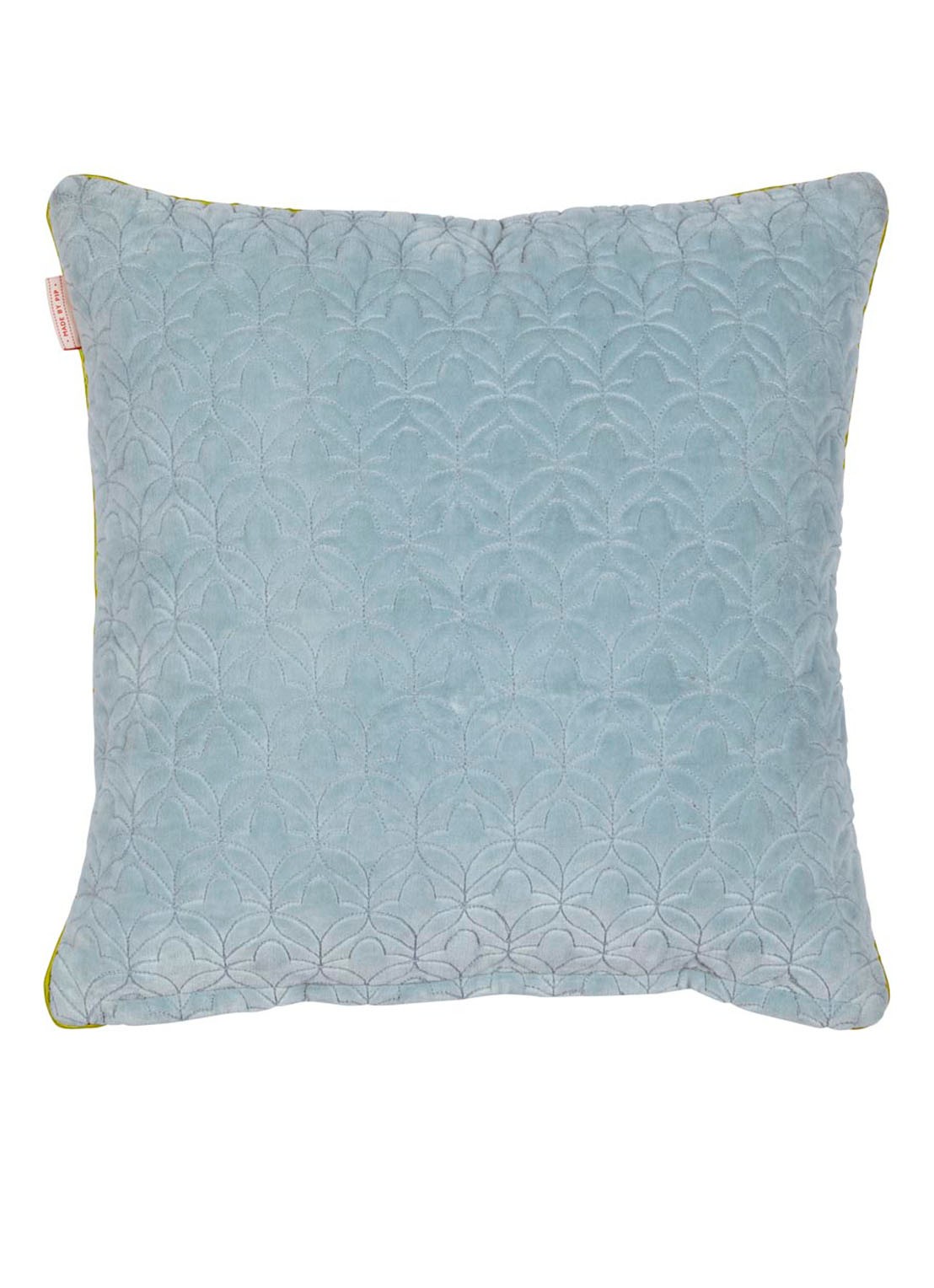 Pip Studio Quilty Dreams sierkussen 45 x 45 cm - voorkant groen