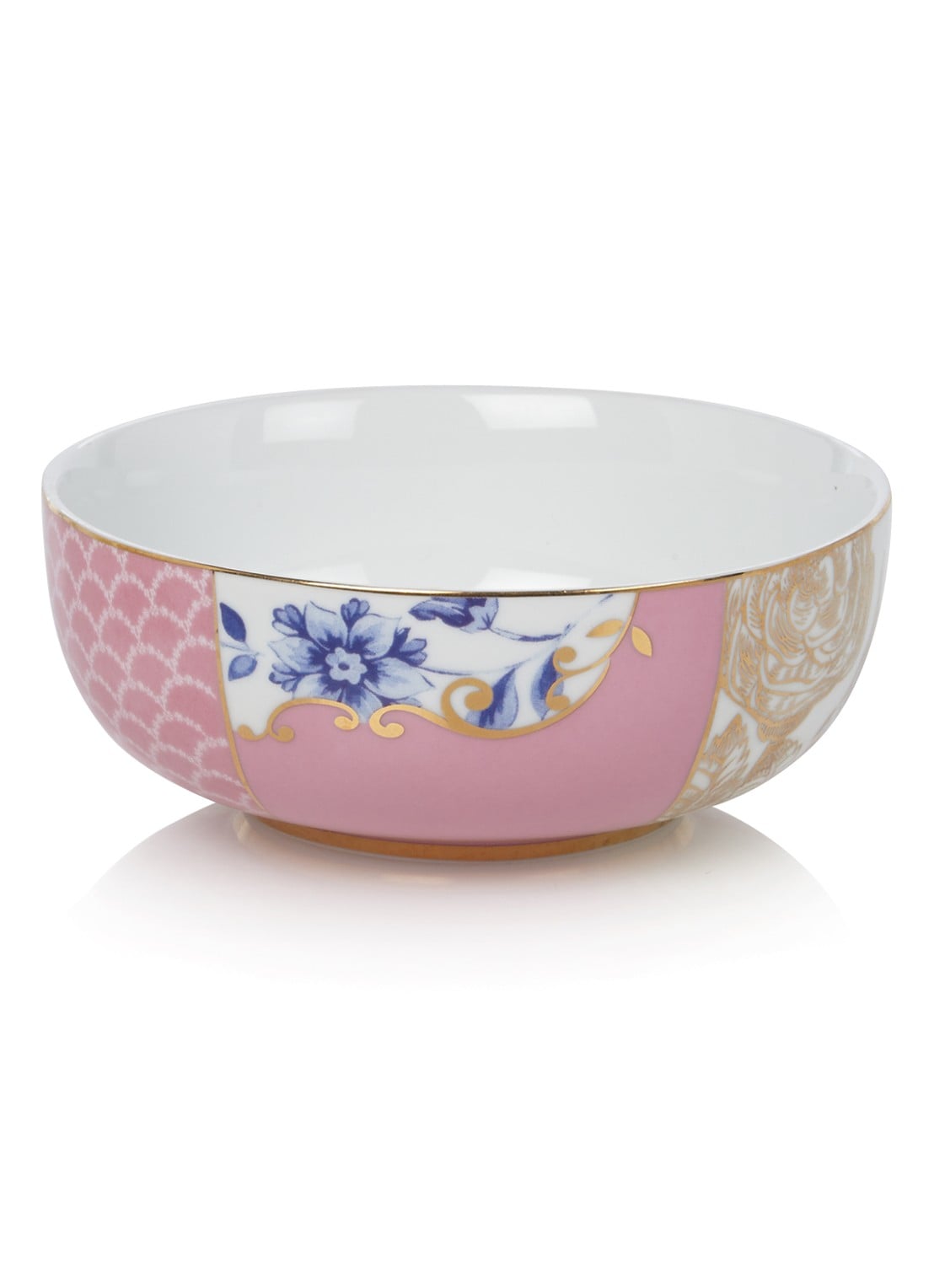 Pip Studio Royal kom 12,5 cm - voorkant 3 roze