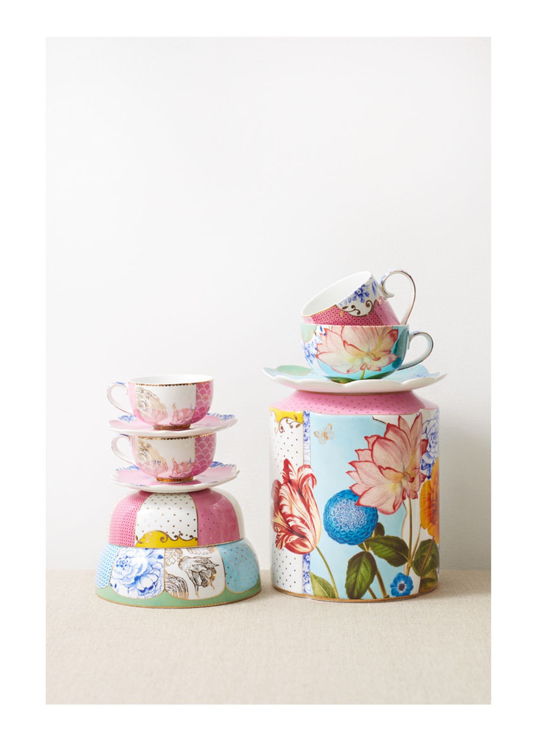 Pip Studio Royal kom 20 cm - voorkant 2 multicolor