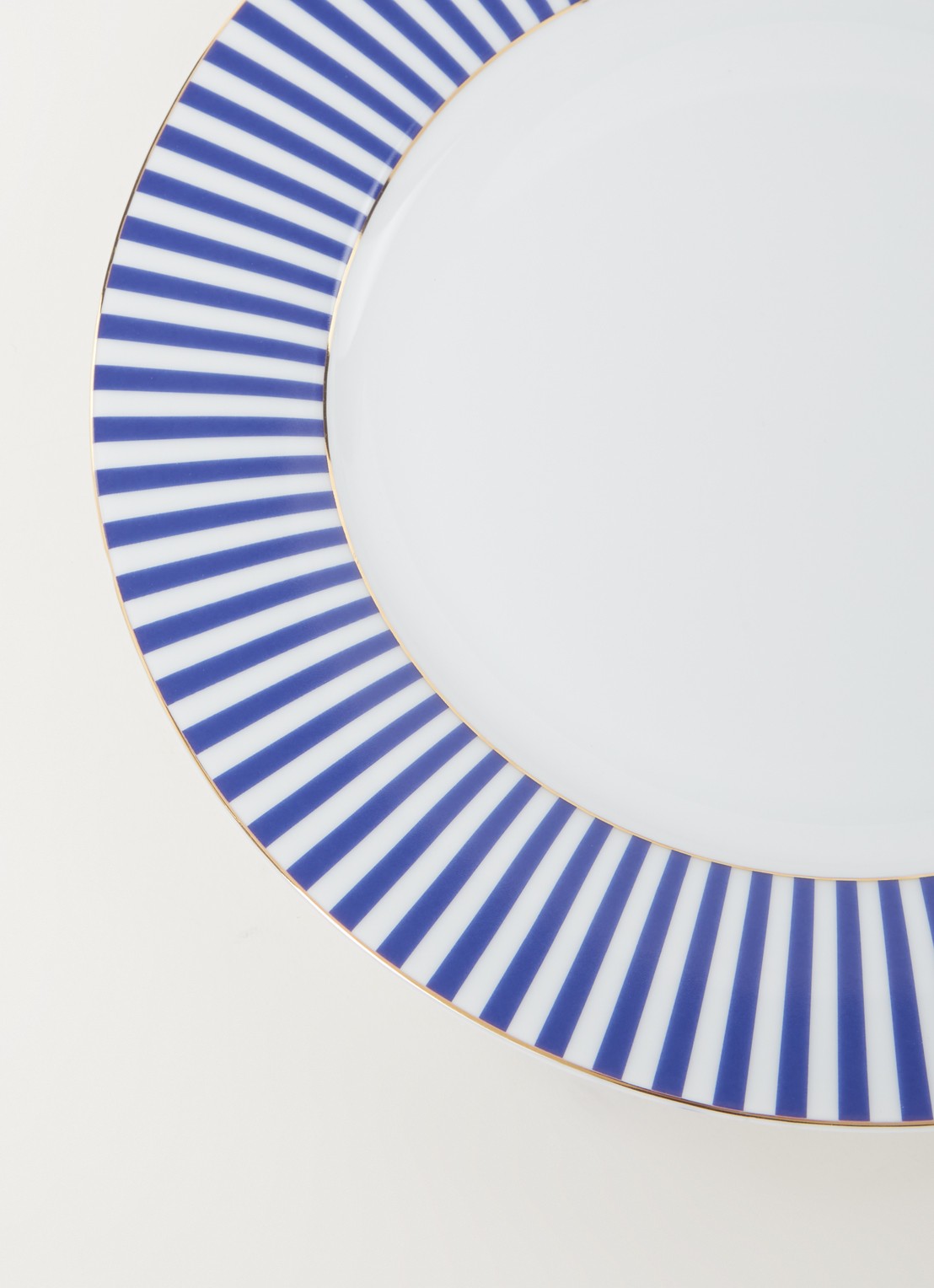Pip Studio Royal Stripes dinerbord 26,5 cm - detail 3 royalblauw