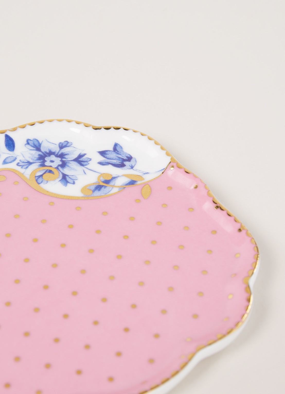 Pip Studio Royal theetipje 10 cm - detail 3 roze