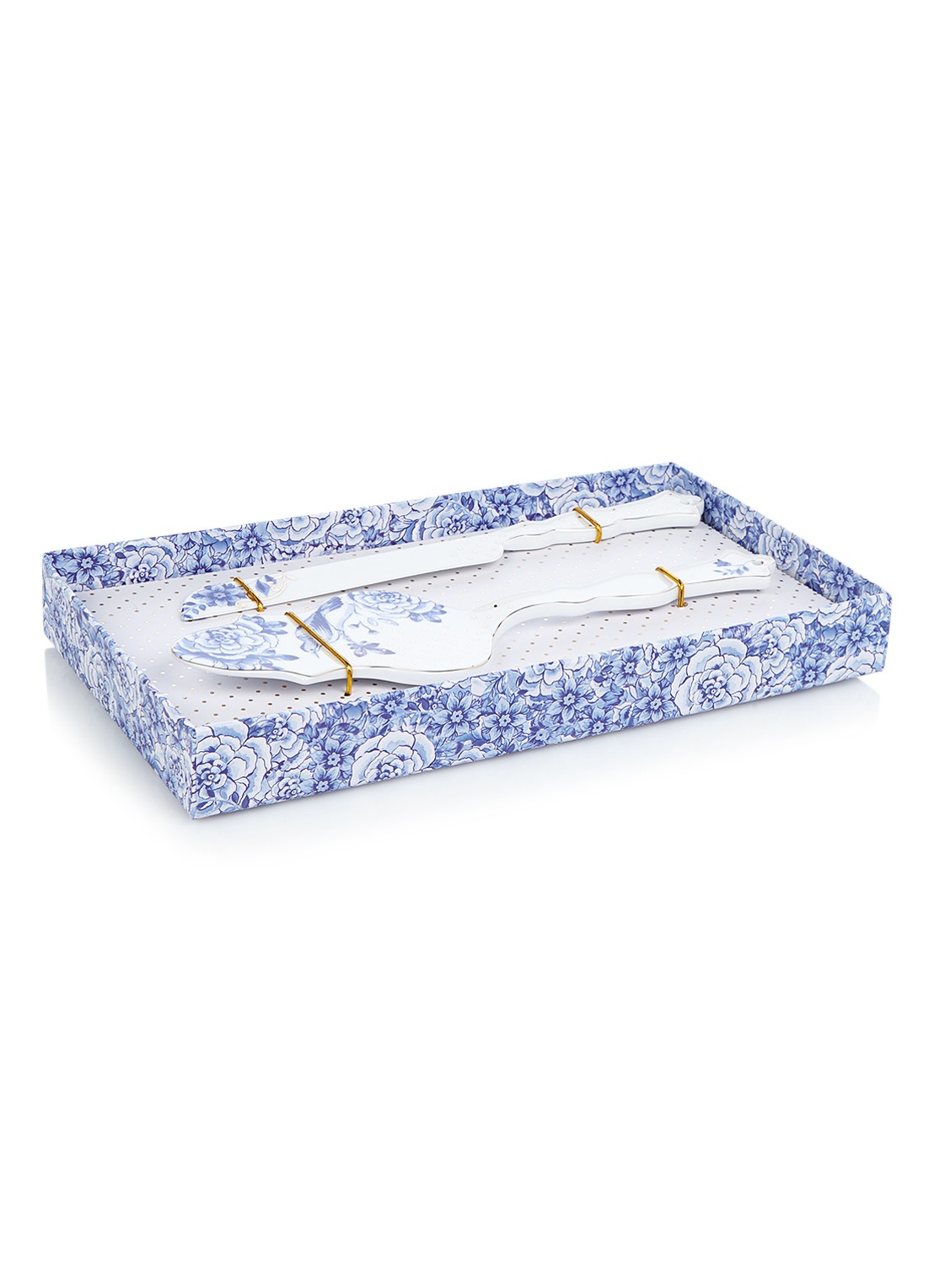 Pip Studio Royal White taartbestek 2-delig - detail wit