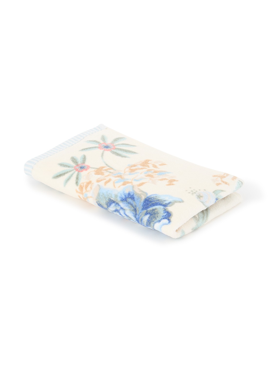 Pip Studio Secret Garden gastendoek van terry katoen - 400 gr/m2 - 30 x 50 cm - voorkant gebroken wit