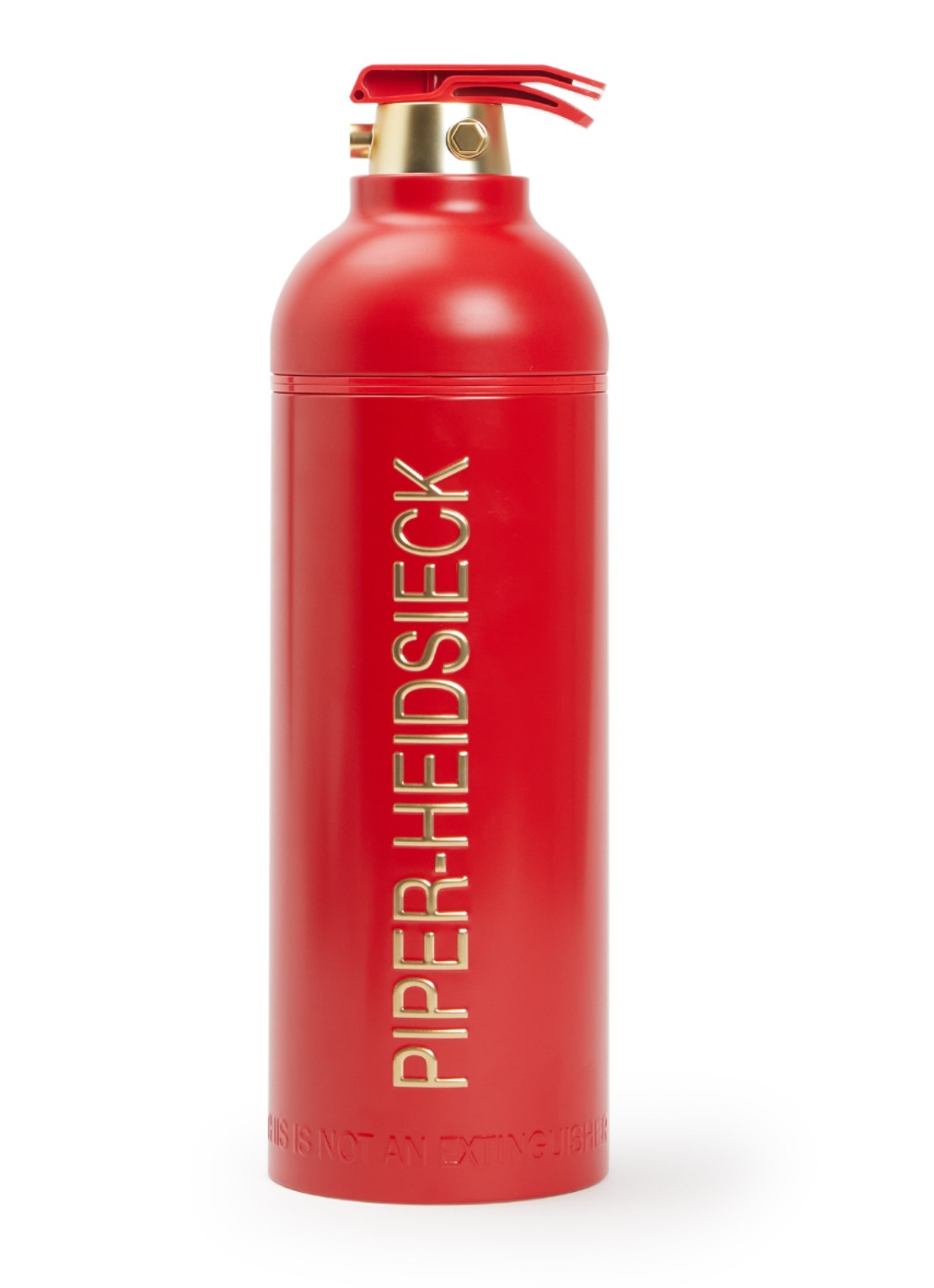 PIPER-HEIDSIECK Champagne Cuvée Brut Code Red Edition in geschenkblik 750 ml - voorkant 2 rood