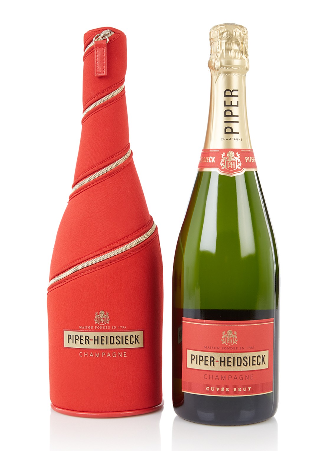 PIPER-HEIDSIECK Champagne Cuvée Brut met ice jacket 750 ml  - voorkant 2 undefined