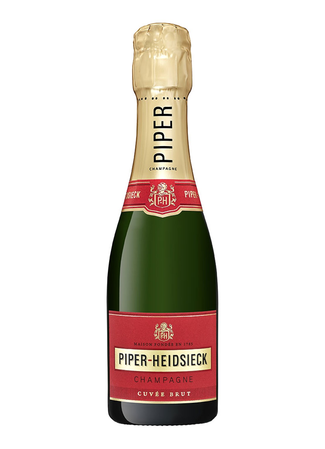 PIPER-HEIDSIECK Cuvée Brut champagne piccolo 200 ml - voorkant undefined