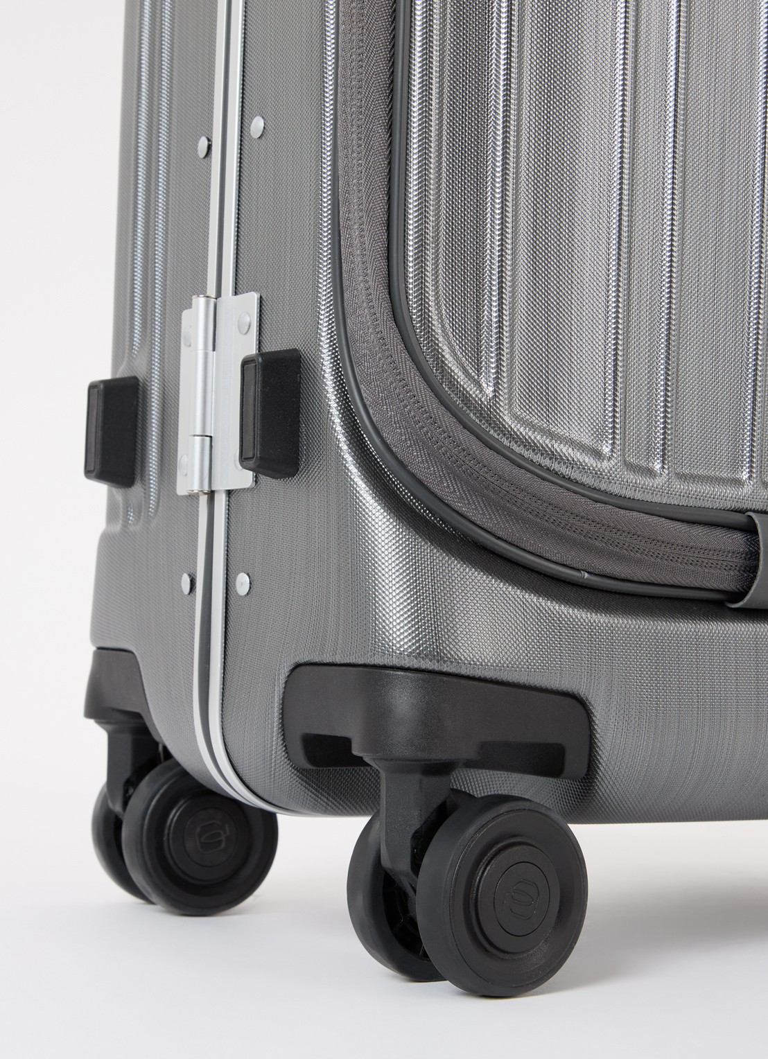 Piquadro PQLM Spinner 55 cm - detail 3 grijs
