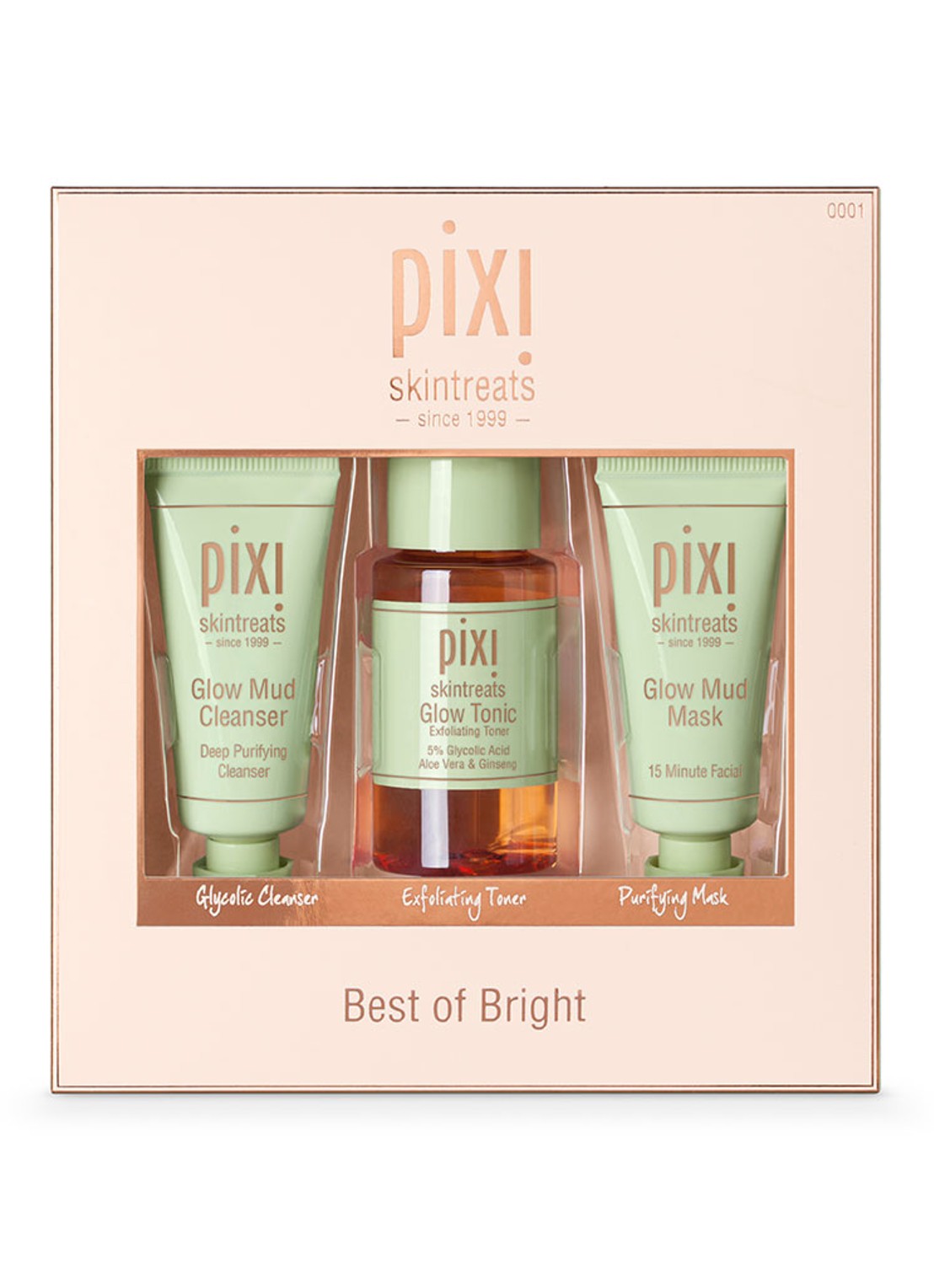 Pixi Best of Bright - gezichtsverzorgingsset - voorkant undefined