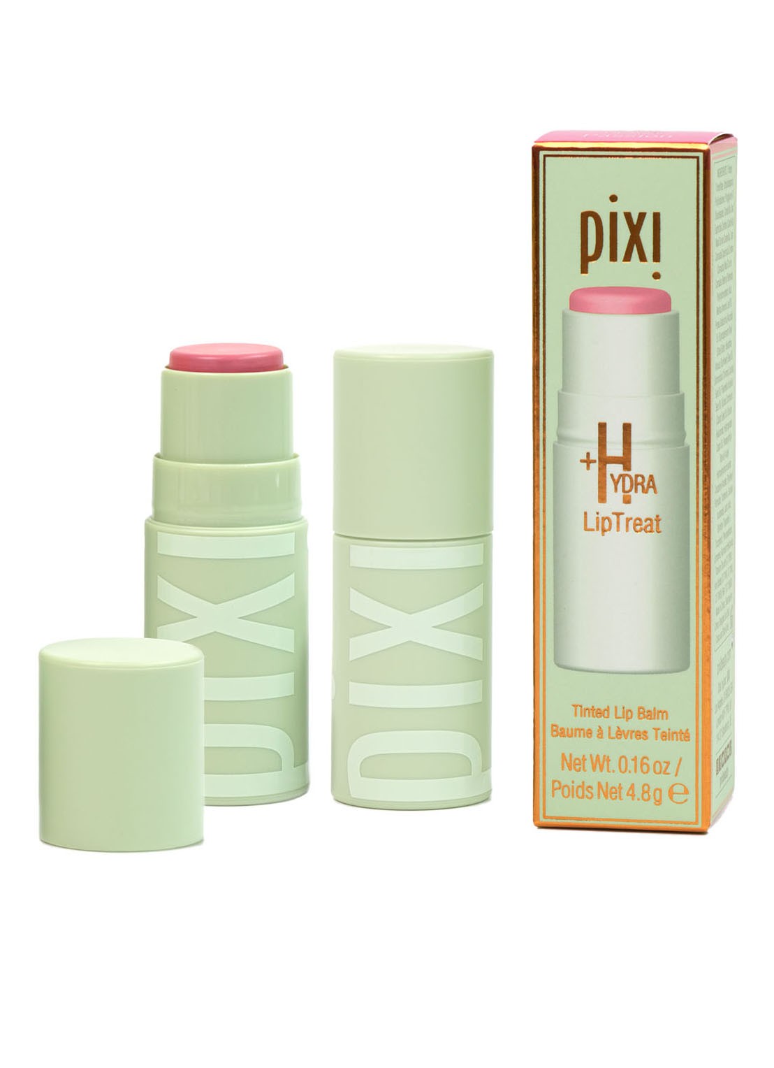 Pixi +Hydra LipTreat - getinte lippenbalsem - voorkant 4 passion