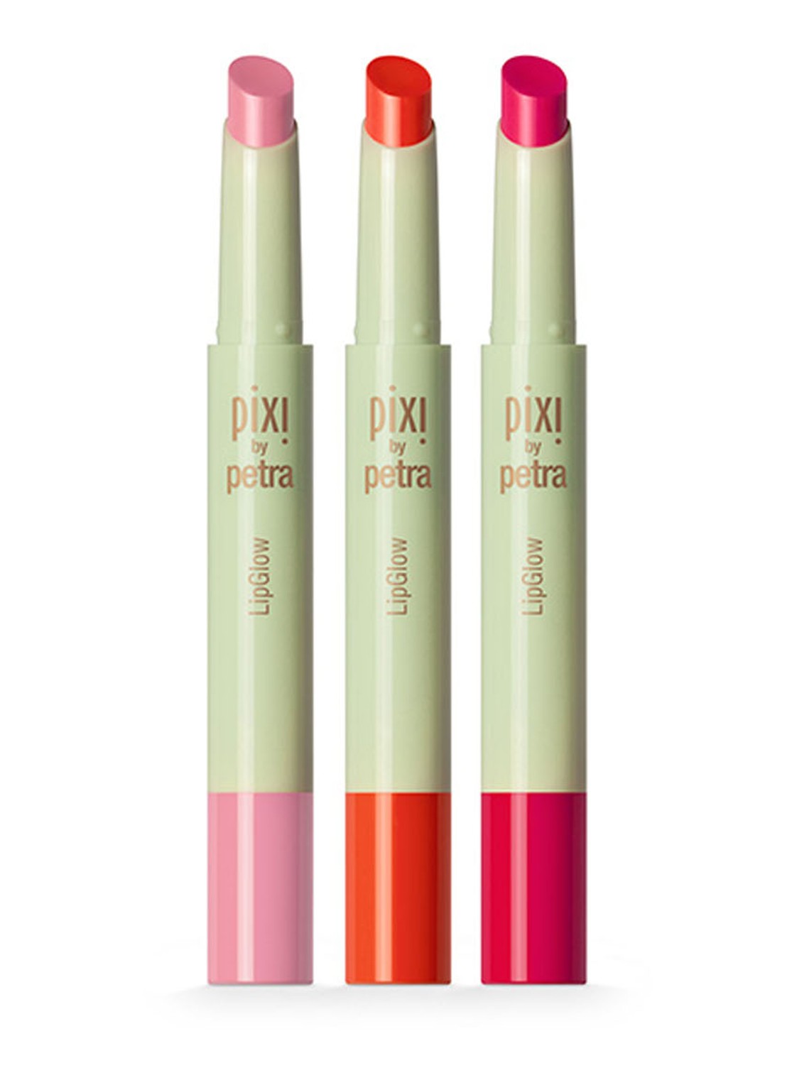 Pixi LipGlow - lipstick - detail 2 ruby