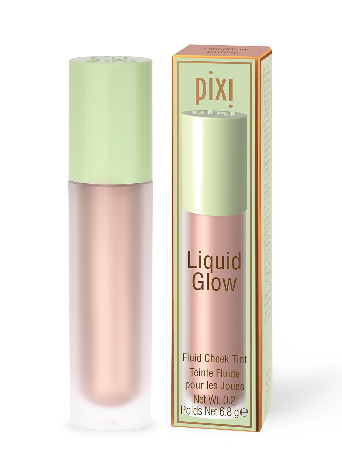 Pixi On-The-Glow Liquid Glow - blush - voorkant 3 subtly