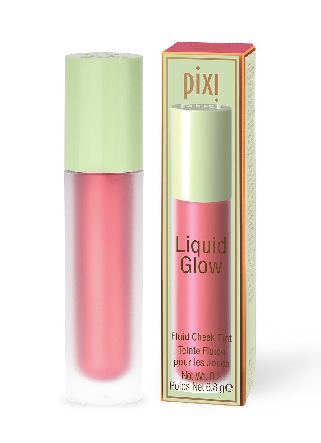 Pixi On-The-Glow Liquid Glow - blush - voorkant peony