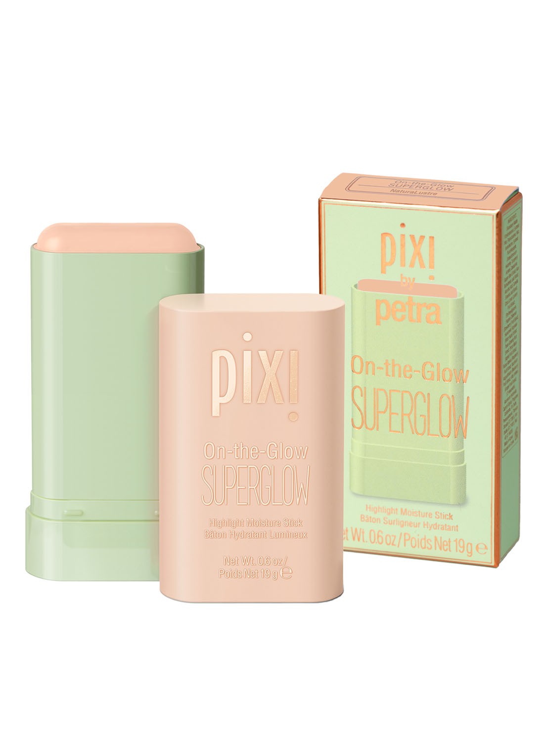 Pixi On-the-Glow Multi-use Moisture Stick - voorkant 2 naturalustre
