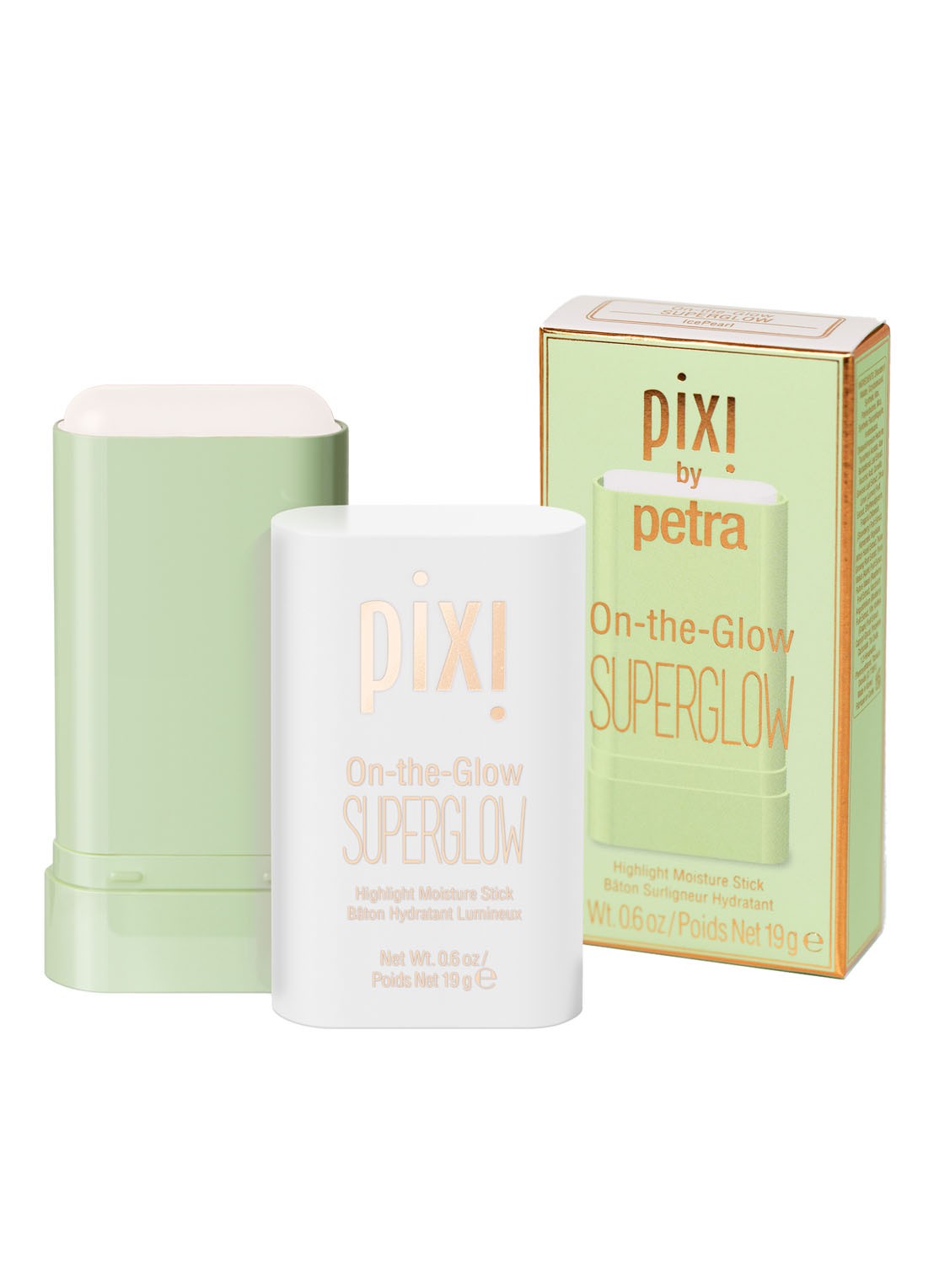 Pixi On-the-Glow Multi-use Moisture Stick - voorkant 3 icepearl