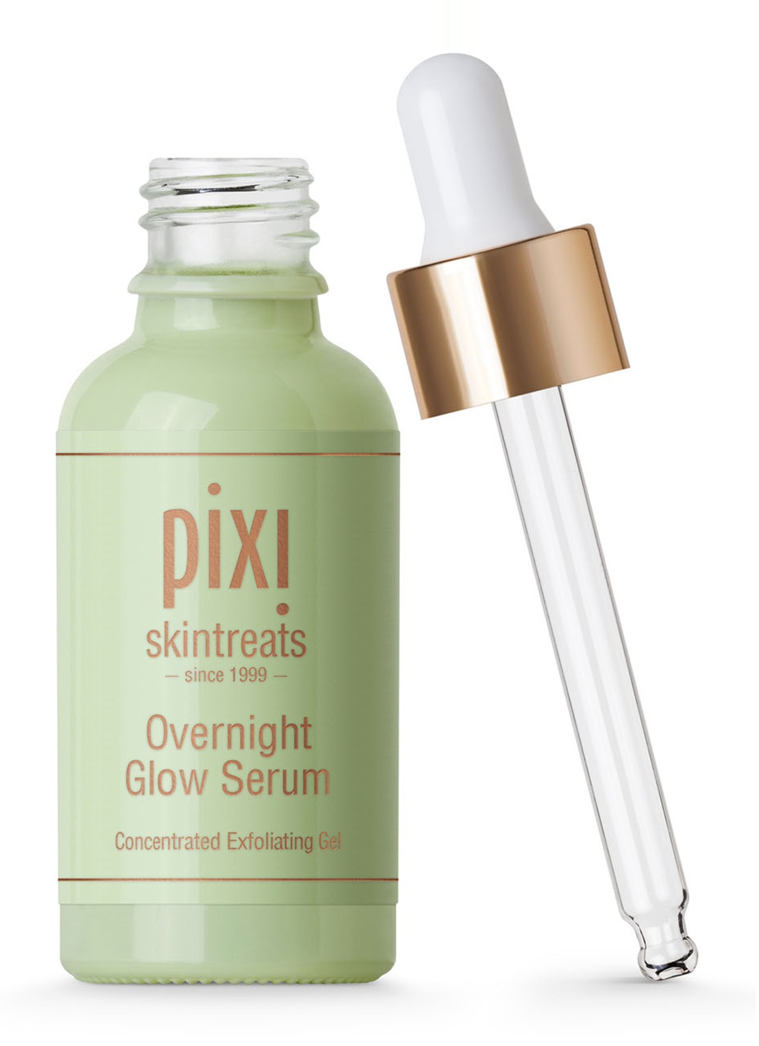 Pixi Overnight Glow Serum Concentrated Exfoliating Gel - peeling nachtserum - voorkant 3 undefined