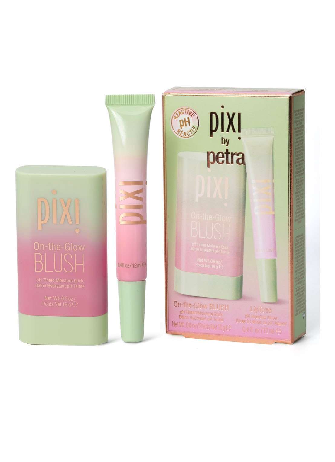 Pixi ph Duo Set - make- up set - voorkant roze