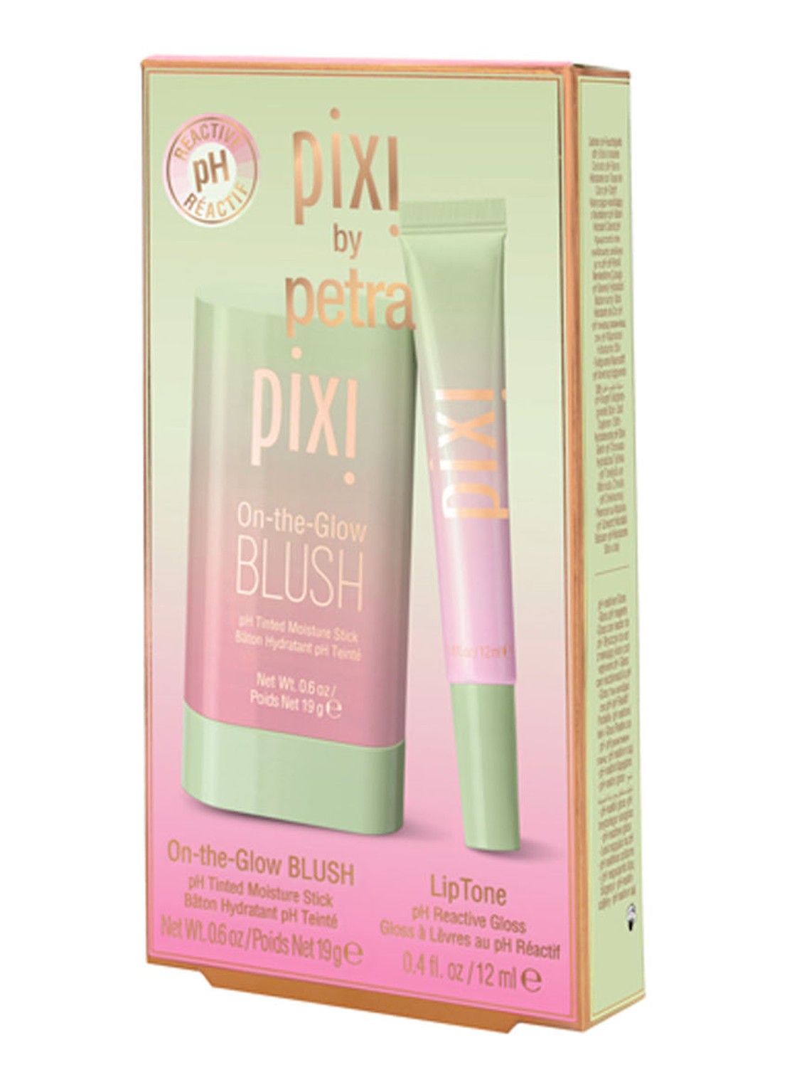 Pixi ph Duo Set - make- up set - voorkant 2 roze