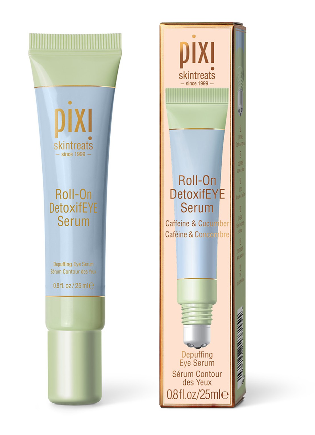 Pixi Roll-on DetoxifEYE Serum - oogserum - voorkant 2 undefined