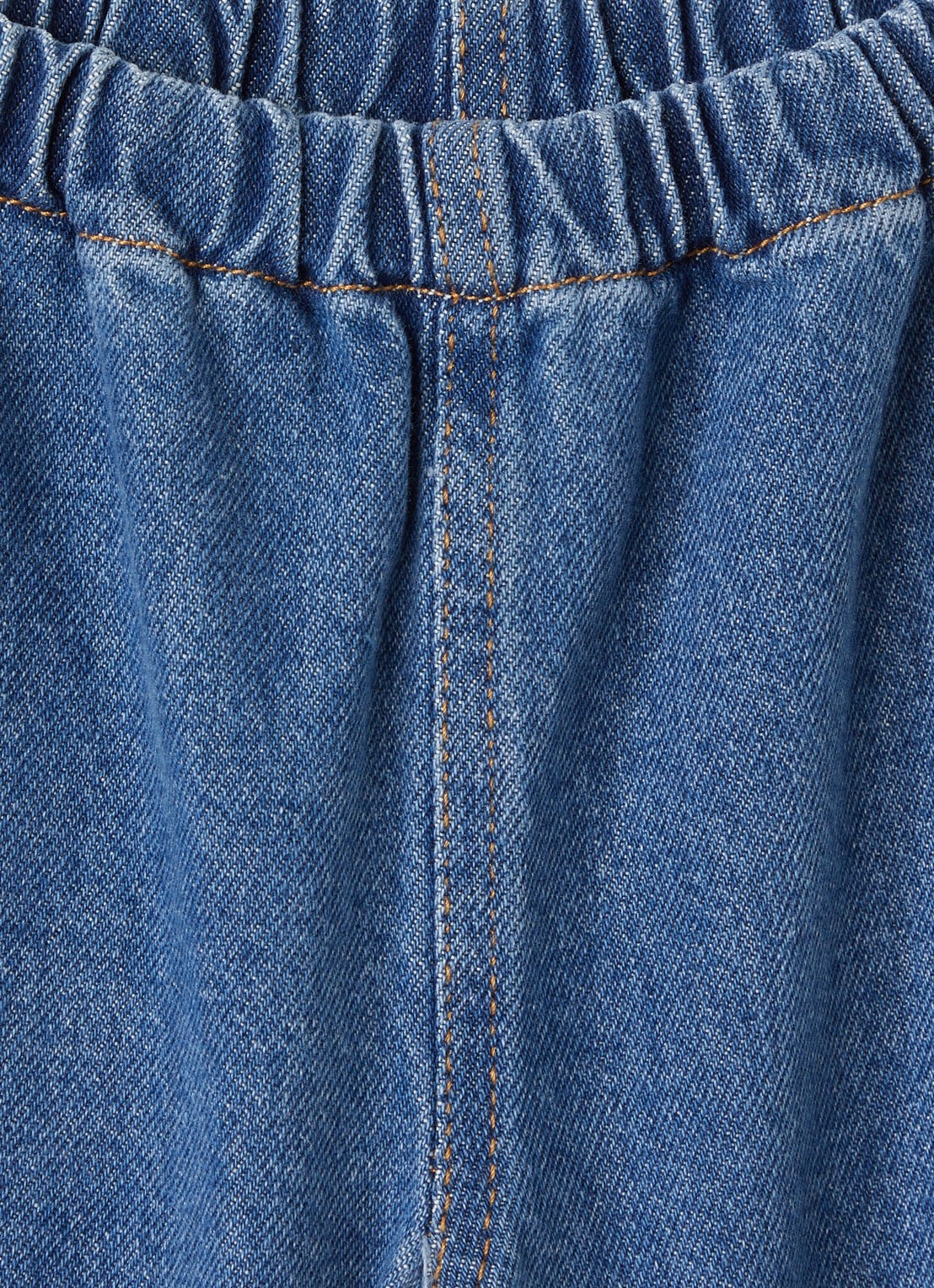 Play Up Tapered jeans met medium wassing - detail indigo