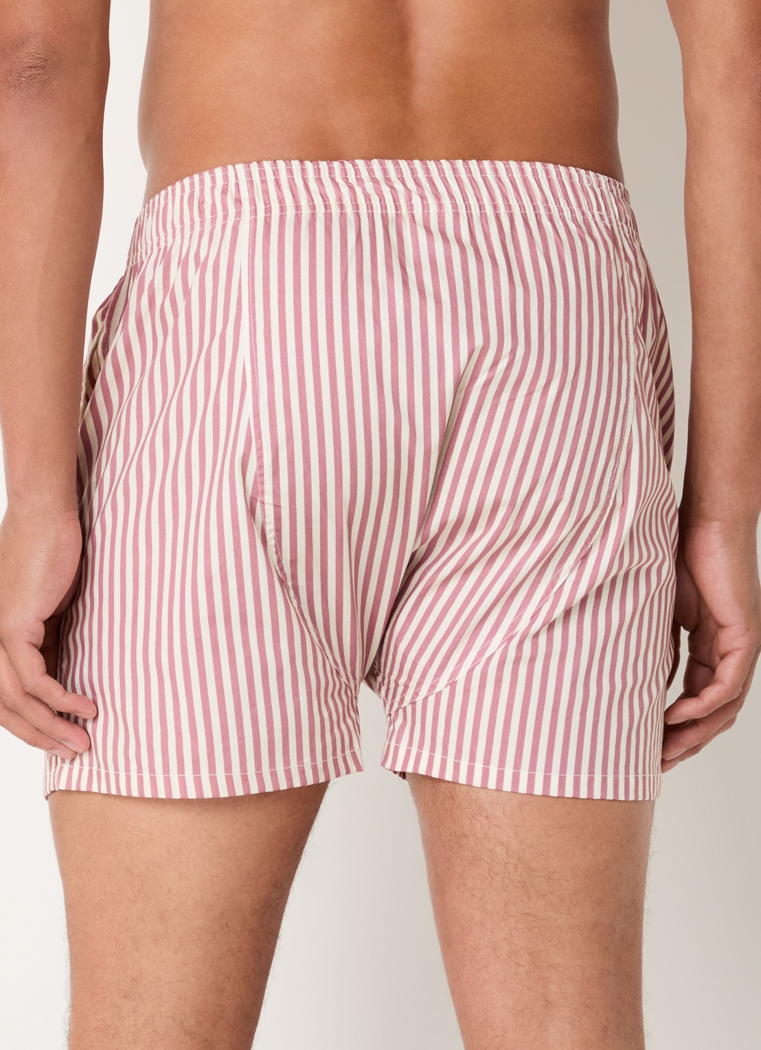 Pockies Boxershort van  katoen - achterkant 2 oudroze