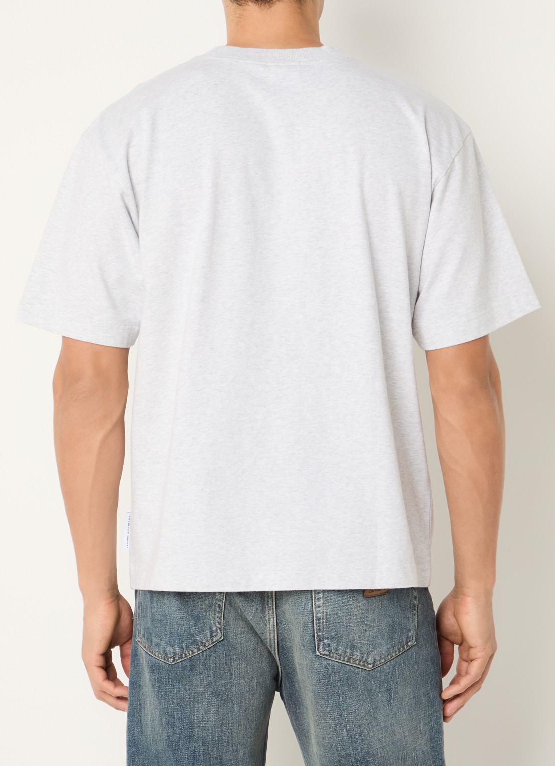 Pockies Weekend T-shirt met print - achterkant 4 grijsmele