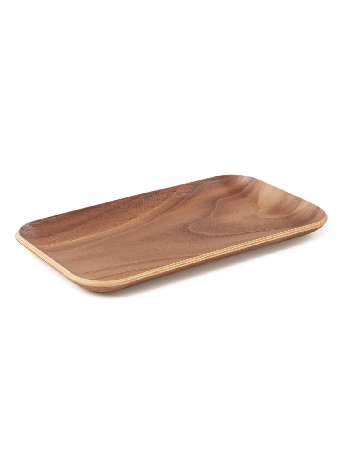Point-Virgule Dienblad 22 x 12 cm - voorkant bruin