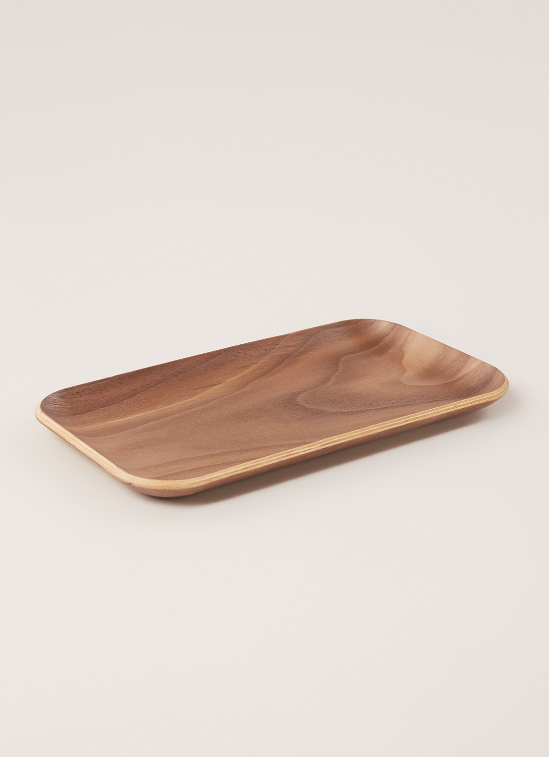 Point-Virgule Dienblad 22 x 12 cm - voorkant 2 bruin