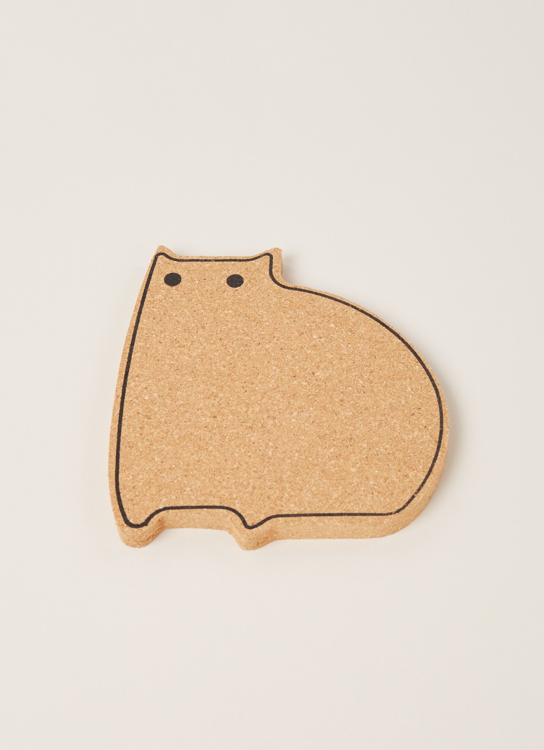 Point-Virgule Kat panonderzetter - voorkant 2 beige